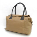 BRUNELLO CUCINELLI / ブルネロ・クチネリ ◆レザー ハンドバッグ ブラウン ボストンバッグ ナッパレザー 【バッグ/バック/BAG/鞄/カバ...