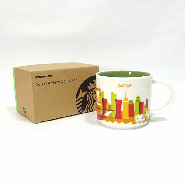 STARBUCKS ◆【洋食器】スタバ/YouAreHereカタール マグカップ すまい 雑貨 ギフト ギフト【未使用】