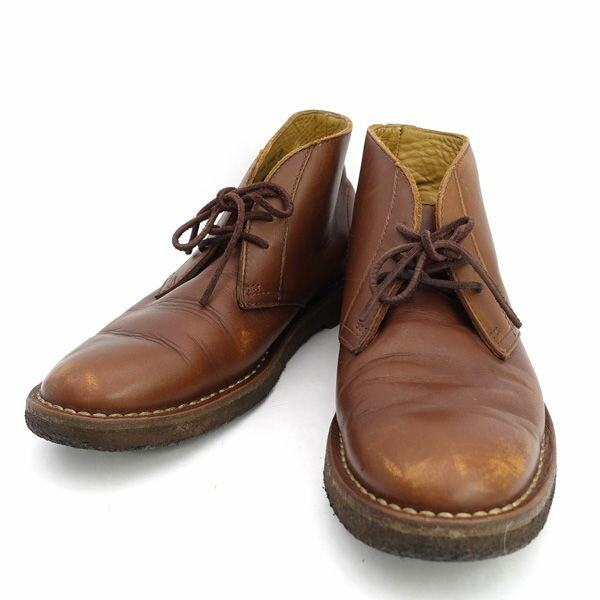 【スーパーSALE】REGAL / リーガル ◆チャッカブーツ/レザー/ブラウン/25cm TY4H 62AR 【メンズ/MEN/男性/ボーイズ/紳士】【靴/ク...