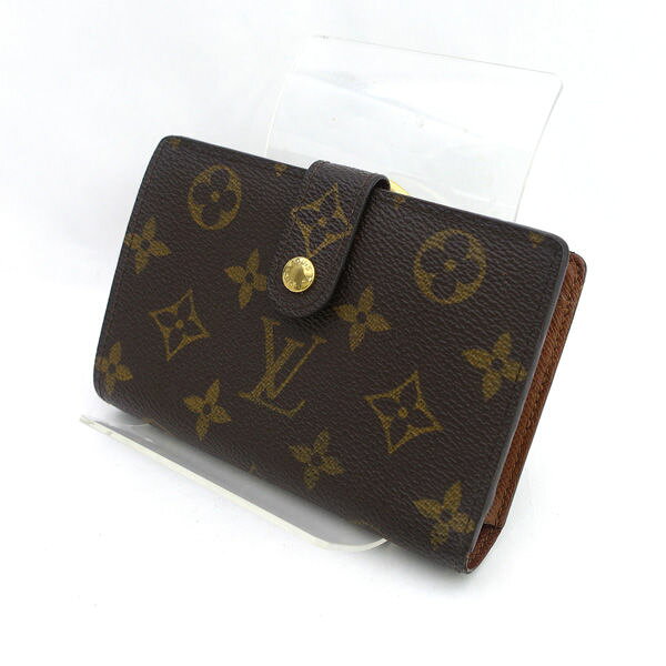 LOUIS VUITTON / ルイヴィトン ◆ポルトフォイユ ヴィエノワ がま口二つ折り財布 モノグラム M61674 【財布/サイフ/ウォレット/wallet/コイン】 ブランド【中古】