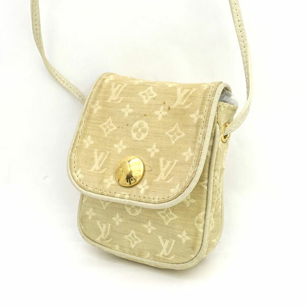 LOUIS VUITTON / ルイヴィトン ◆ミニラン ポシェット カンクーン デュンヌ ポーチ M95312 【バッグ/バック/BAG/鞄/カバン】 ブランド【中古】