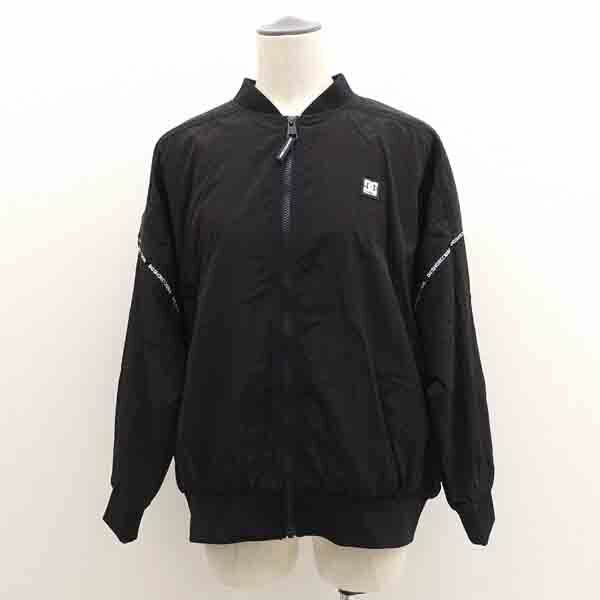 GYDA × DC SHOES / ジェイダ ◆ナイロンジャケット/TRACK JACKET/ブラック/サイズM/タグ付き 6110J051W 【レディース/ガールズ/LADY/女性/婦人】 レディースファッション【中古】