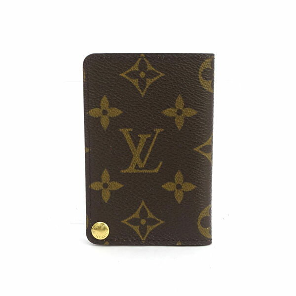 【価格見直し】【2026/04/22】LOUIS VUITTON / ルイヴィトン ◆ポルトカルドクレディプッシュオン カードケース モノグラム M60937 【カード/パス/定期/Suica/スイカ/ICOCA/イコカ/保険証】 ブランド【中古】 2