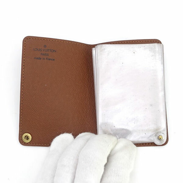 【価格見直し】【2026/04/22】LOUIS VUITTON / ルイヴィトン ◆ポルトカルドクレディプッシュオン カードケース モノグラム M60937 【カード/パス/定期/Suica/スイカ/ICOCA/イコカ/保険証】 ブランド【中古】 3