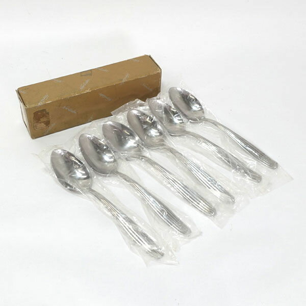 Noritake / ノリタケ ◆【カトラリー】ノリタケ/ライン デザートスプーンセット(6本組) 311 ギフト【未使用】