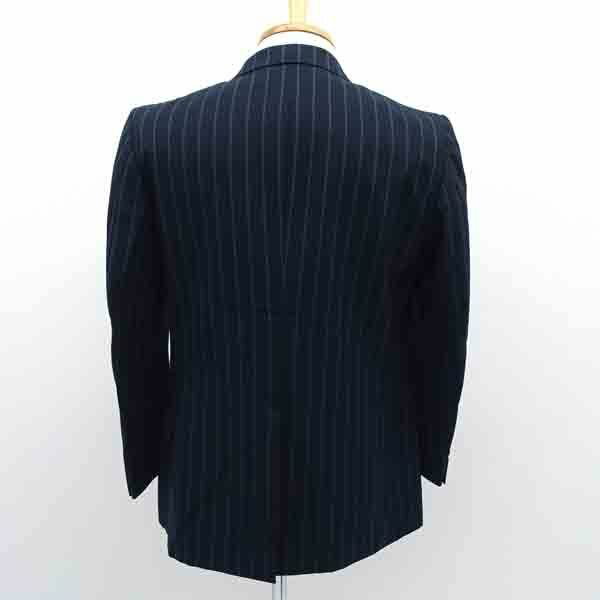 【スーパーSALE】BURBERRYS / バーバリーズ ◆セットアップ/スーツ/シングル/2B/ストライプ/ネイビー/AB-6 WF030-607-27 【メンズ/MEN/男性/ボーイズ/紳士】 メンズファッション【中古】