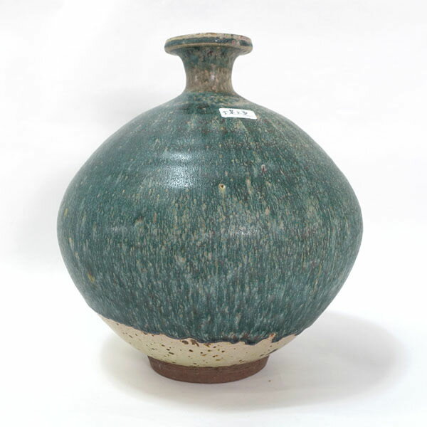 東北 堤焼 ■【花器】東北堤焼/花瓶 ギフト【中古】