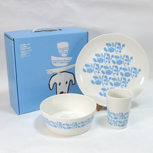 樂天商城 - EAON WAONくん ◆【洋食器】ワオンくん/非売品プレートセット(タンブラー・ボウル・大皿) プレートセット ワオンくん ギフト【未使用】