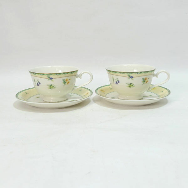 Narumi / ナルミ ◆【洋食器】ナルミ/ペアカップ&ソーサー すまい 雑貨 ギフト ギフト【中古】