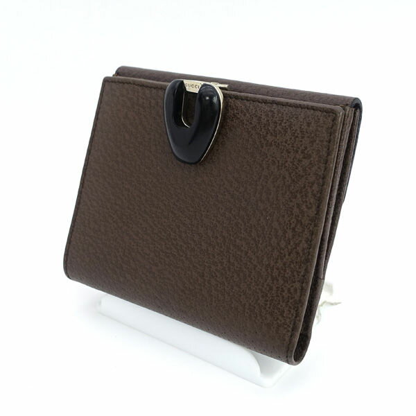 GUCCI / グッチ ◆レザー 二つ折り財�