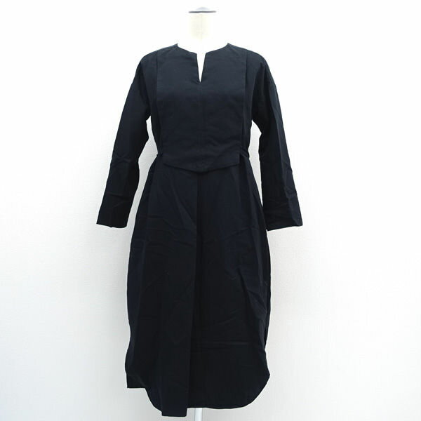樂天商城 - 【スーパーSALE】PLAIN PEOPLE / プレインピープル ◆長袖ワンピース/ネイビー/サイズ2 H1581FA220 【レディース/ガールズ/LADY/女性/婦人】 レディースファッション【中古】