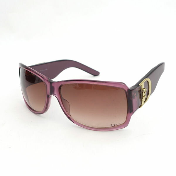 Christian Dior / クリスチャンディオール ■サングラス プラスチック レッド パープル LTGTB 【サングラス/メガネ/眼鏡】 ブランド【中古】