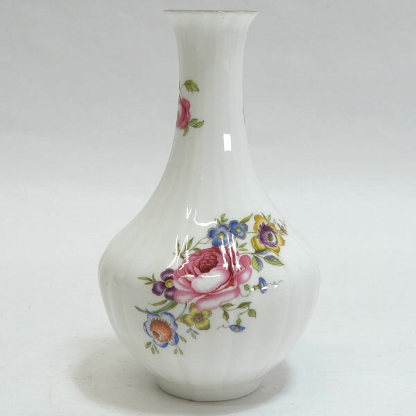 Rakuten - 【スーパーSALE】ROYAL WORCESTER ◆【花器】ロイヤルウースター/花柄一輪挿し 花瓶 一輪挿し ギフト【中古】