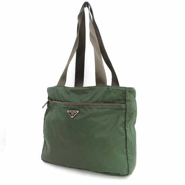 PRADA / プラダ ■バッグ セミショルダーバッグ ナイロン オリーブ 【バッグ/バック/BAG/鞄/カバン】 ブランド【中古】