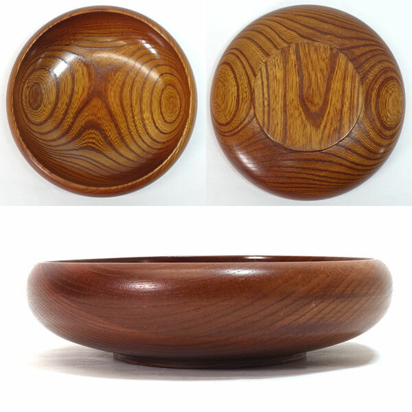 天然木 ◆【漆器】天然木/茶カセット(菓子器3・茶托5) 茶器 菓子器 ギフト【中古】