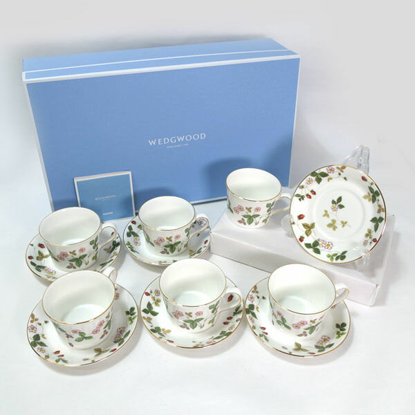 楽天市場】ウエッジウッド カップ ソーサー 6客の通販