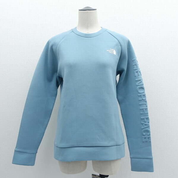 【スーパーSALE】THE NORTH FACE / ノースフェイス ◆スウェット/TECH AIR SWEAT CREW/水色/サイズS NT12087 【レディース/ガールズ/LADY/女性/婦人】 レディースファッション【中古】