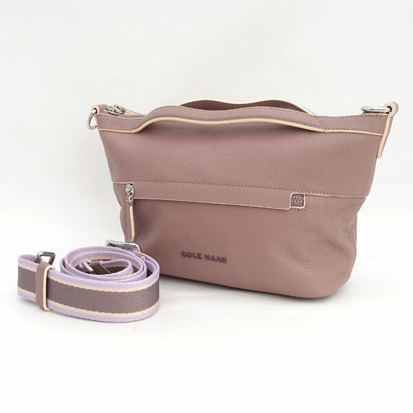 B994 Cole Haan 3way リュック　レザー　ブラック　編み込み美品 レザー コンバーチブル バックパック womens. 18000 | COLE_HAAN