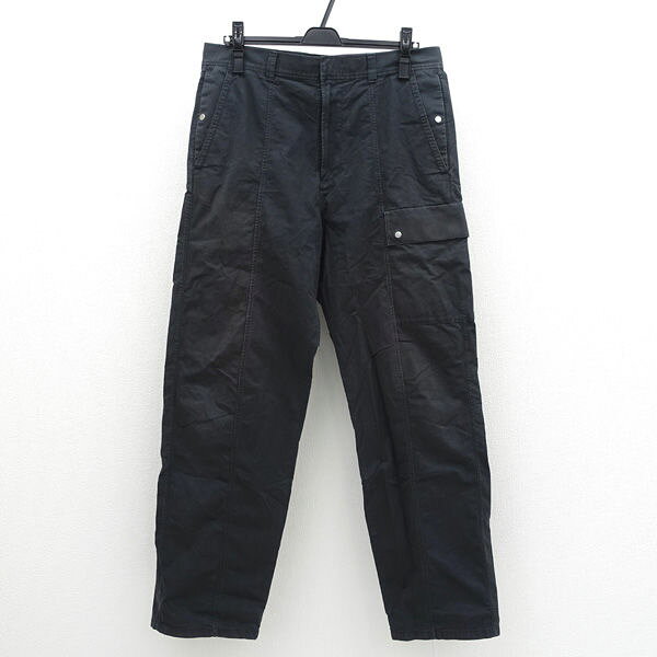 乐天商城 - 【スーパーSALE】COS ◆カーゴパンツ/コットン/ブラック/サイズ48 239792 【メンズ/MEN/男性/ボーイズ/紳士】 メンズファッション【中古】