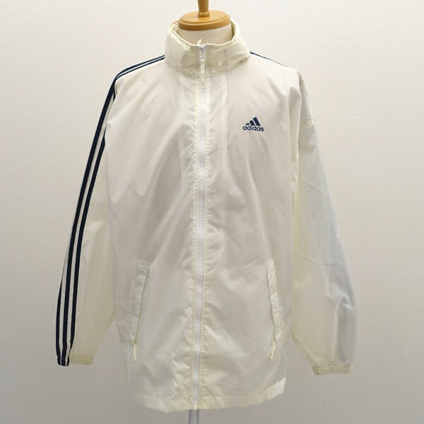 adidas / アディダス ◆ナイロンジャケット/ホワイト/キリンカップ2002/ホワイト/XO AN3002 【メンズ/MEN/男性/ボーイズ/紳士】 メンズファッション【中古】