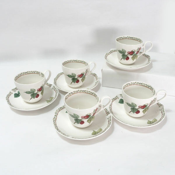 乐天商城 - Noritake / ノリタケ ◆【洋食器】ノリタケオーチャードガーデン カップ&ソーサー(5客) ギフト【中古】