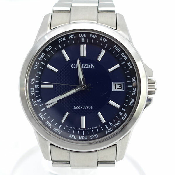 ❣シチズン❣ダイレクトフライト H149 電波ソーラー　黒文字盤　チタン 稼働 シチズン ダイレクトフライト H149 電波ソーラー 黒文字盤 チタン 稼働