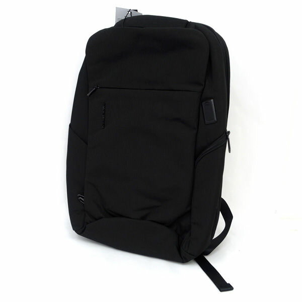 MARK RYDEN ◆ビジネスリュック/バックパック/USBポート/ブラック/タグ付き MR9675-00 【バッグ/バック/BAG/鞄/カバン】 メンズファッション【中古】