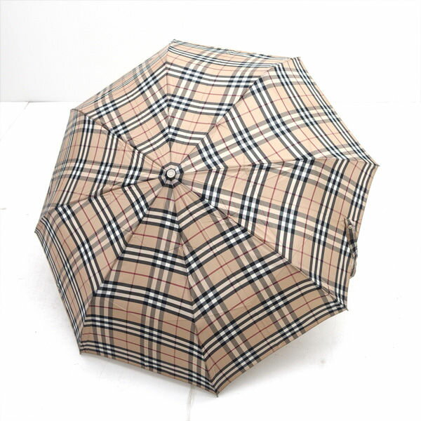 楽天市場】ノバチェック バーバリー 傘の通販