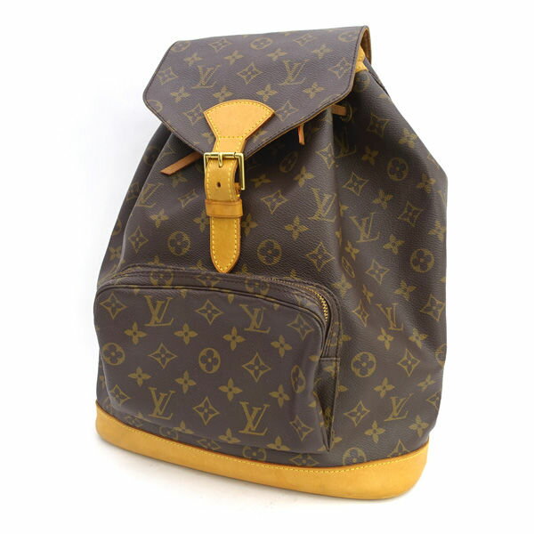 LOUIS VUITTON / ルイヴィトン ◆モンスリMM リュック モノグラム バックパック M51136 【バッグ/バック/BAG/鞄/カバン】 ブランド【中古】
