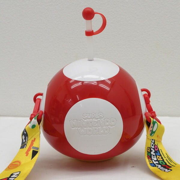 ユニバーサル・スタジオ・ジャパン ◆USJ スーパーキノコ ドリンクボトル 2個セット 赤 緑 子供用品【中古】