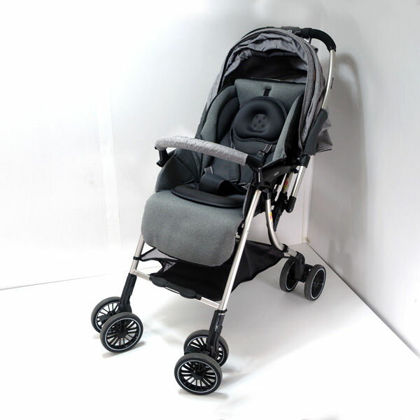 ヤトミ ■kalfit カルフィットドライブ ベビーカー グレー 子供用品【中古】 【代引不可】【同梱不可】