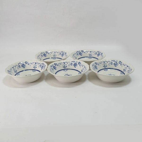Rakuten - NIKKO ◆【洋食器】ニッコー/ブルーフラワーボウル(5枚組) すまい 雑貨 ギフト【中古】