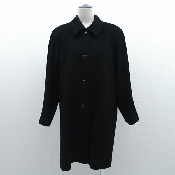 EMAIRY / エマイリー ◆ステンカラーコート/カシミヤ100％/ブラック/サイズ9 【レディース/ガールズ/LADY/女性/婦人】 レディースファッ..