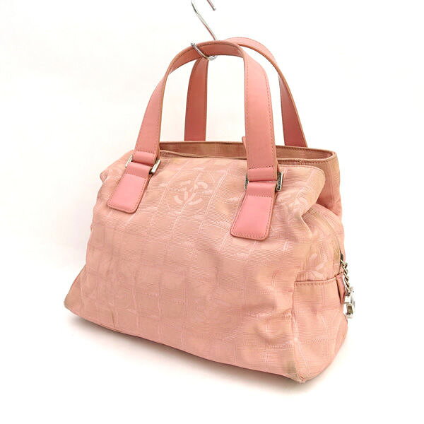 CHANEL / シャネル ■ニュートラベルライン ハンドバッグ ココファスナープル ピンク A30916 【バッグ/バック/BAG/鞄/カバン】 ブランド【中古】