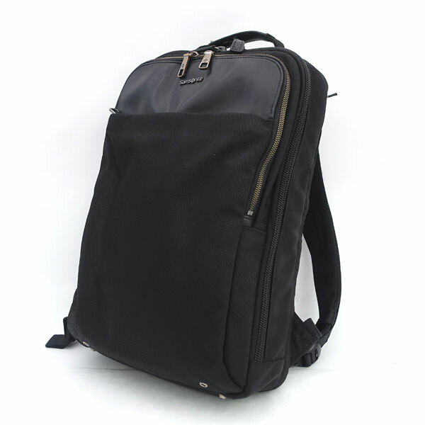 SAMSONITE / サムソナイト ◆ジェットビズ/バックパック/ビジネスバッグ/ナイロン/ブラック GL1 09002 【バッグ/バック/BAG/鞄/カバン】 メンズファッション【中古】 【代引不可】【同梱不可】