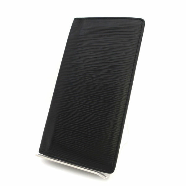 LOUIS VUITTON / ルイヴィトン ◆エピ ポルトフォイユ ブラザ ノワール 二つ折り財布 M60622 【財布/サイフ/ウォレット/wallet/コイン】 ブランド【中古】