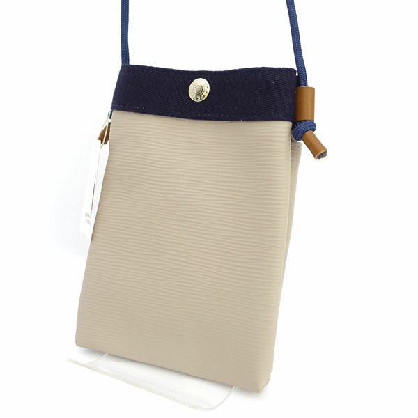 TOPKAPI / トプカピ ◆ショルダーバッグ/サコッシュ/ベージュ×ネイビー/タグ付き 503-08-01079  レディースファッション 