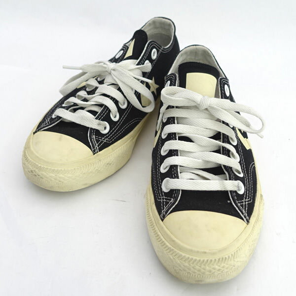 樂天商城 - CONVERSE×UNION ◆スニーカー/スケートボーディング/ブラック/25cm 1CL738 【メンズ/MEN/男性/ボーイズ/紳士】【靴/クツ/シューズ/SHOES】 メンズファッション【中古】