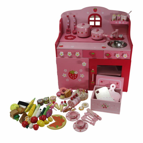 ■マザーガーデン 野いちご グリルキッチン 子供用品【中古】 【代引不可】【同梱不可】