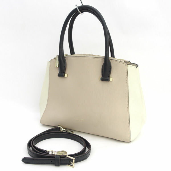 Rakuten - Kate Spade / ケイトスペード ◆2wayショルダーバッグ/アイボリーピンク×ホワイト PXRUA265 【バッグ/バック/BAG/鞄/カバン】 レディースファッション【中古】