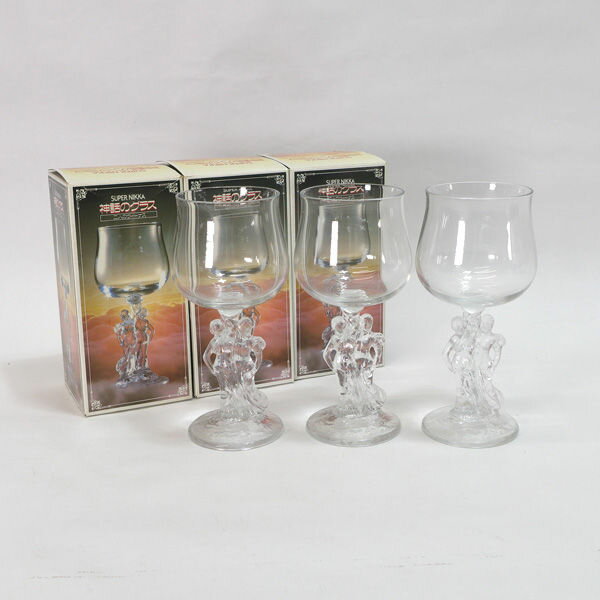 Rakuten - SUPER NIKKA ◆【グラス】スーパーニッカ/神話のグラス(3個組) 雑貨 インテリア アンティーク ギフト【未使用】