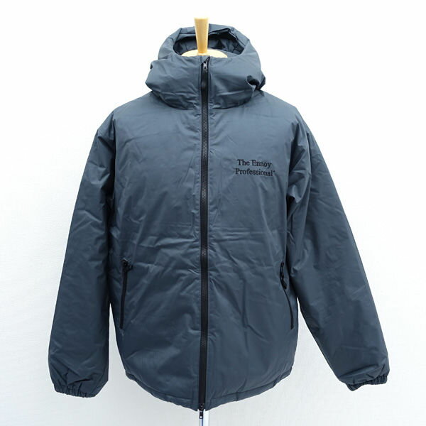 樂天商城 - THE Ennoy Professional / エンノイ ◆PADDED JACKET/パテッドジャケット/中綿/ナイロン/グレー/L AW24BRENJK03LP 【メンズ/MEN/男性/ボーイズ/紳士】 メンズファッション【中古】