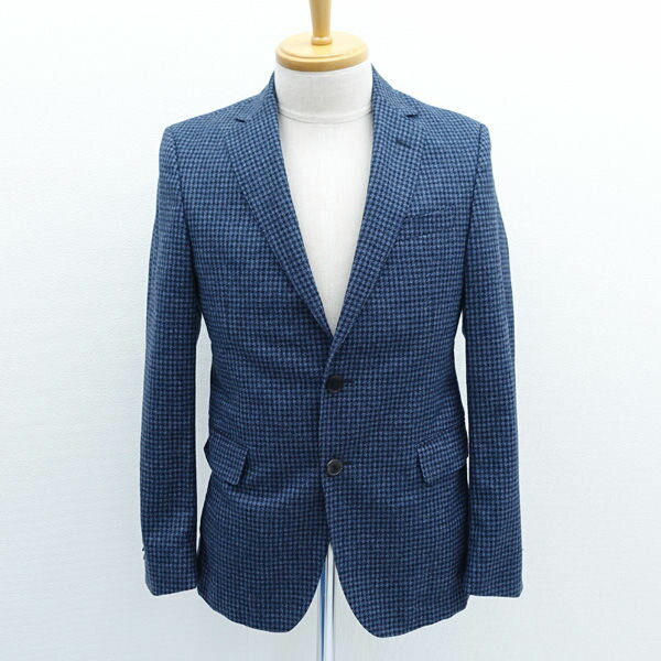 Rakuten - HUGO BOSS / ヒューゴボス ◆テーラードジャケット/LANIFICIO TESSE BIELLA/チェック柄 【メンズ/MEN/男性/ボーイズ/紳士】 メンズファッション【中古】
