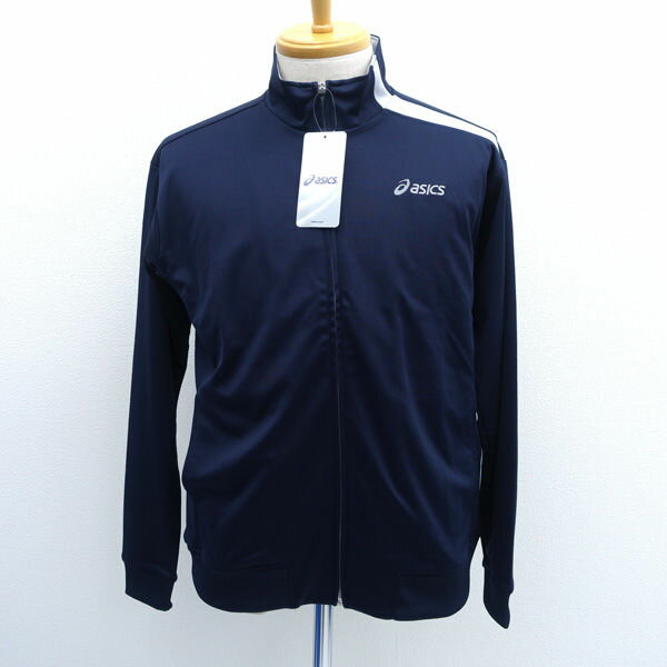 樂天商城 - ASICS / アシックス ◆トレーニングジャケット/ジャージ/ネイビー/M/タグ付き CHM507 【メンズ/MEN/男性/ボーイズ/紳士】 メンズファッション【未使用】