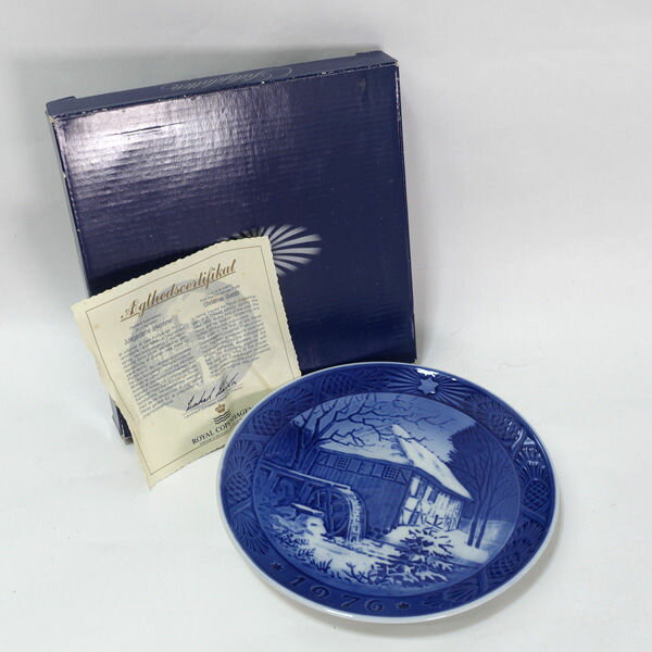乐天商城 - Royal Copenhagen / ロイヤルコペンハーゲン ◆【洋食器】ロイヤルコペンハーゲン/イヤープレート 1976 すまい 雑貨 西洋磁器 ギフト【中古】