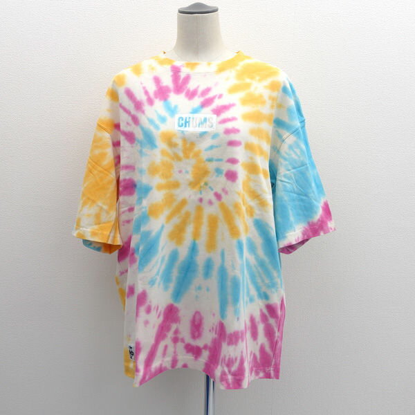 樂天商城 - CHUMS /　チャムス ◆Tシャツ/オーバーサイズ/タイダイ/オレンジ/サイズXL/タグ付き CH01-2355-Z077-06 【レディース/ガールズ/LADY/女性/婦人】 レディースファッション【中古】