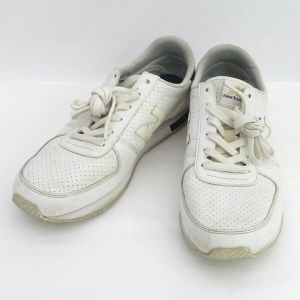new balance / ニューバランス ◆スニーカー/ローカット/220/ホワイト/28cm U220CC2 【メンズ/MEN/男性/ボーイズ/紳士】【靴/クツ/シューズ/SHOES】 メンズファッション【中古】