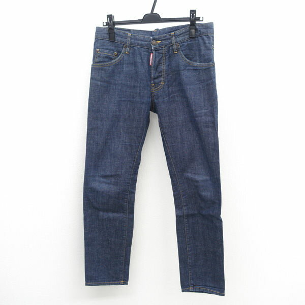 Rakuten - DSQUARED2 / ディースクエアード ◆デニムパンツ/コットン/インディゴ/W44 S74LB0152 【メンズ/MEN/男性/ボーイズ/紳士】 メンズファッション【中古】