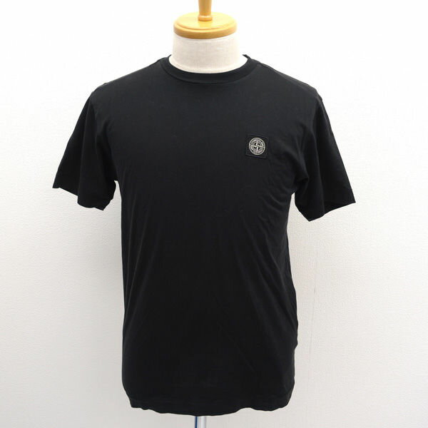 STONE ISLAND / 스톤 아일랜드 ◆25AW/반소매 T셔츠/COMPASS 로고/블랙/사이즈 XS K2S152100027 S0013 [맨즈/MEN/남성/보이즈/신사] 맨즈 패션[중고]