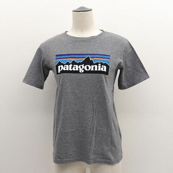 Rakuten - patagonia / パタゴニア ◆Tシャツ/ロゴプリント/グレー/サイズM 62153SP20 【レディース/ガールズ/LADY/女性/婦人】 レディースファッション【中古】